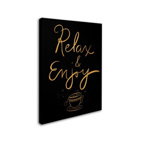 Lisa Powell Braun 'Relax & Enjoy' Canvas Art,24x32